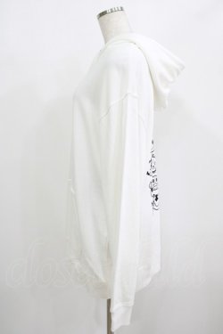 画像2: NieR Clothing / プリントプルパーカー 2XL 白 H-25-08-16-030-PU-TO-KB-ZH
