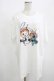 画像1: NieR Clothing / プリントCOTTON CUTSEW  白 H-25-08-16-032-PU-TO-KB-ZH (1)