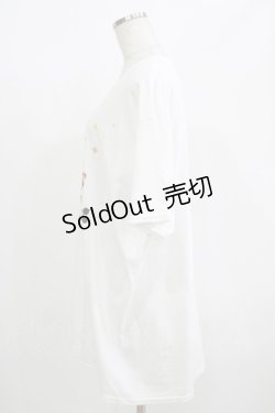 画像2: NieR Clothing / プリントCOTTON CUTSEW  白 H-25-08-16-032-PU-TO-KB-ZH