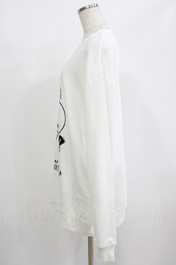 画像2: NieR Clothing / プリントSWEAT  2XL 白 H-25-08-16-035-PU-TO-KB-ZH