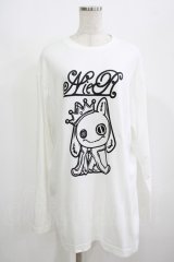 NieR Clothing / COTTON LONG CUTSEW XL 白 H-25-08-16-036-PU-TO-KB-ZH