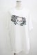 画像1: NieR Clothing / プリント半袖CUTSEW XL 白 H-25-08-16-037-PU-TO-KB-ZH (1)