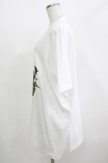 画像2: NieR CLOTHING / プリント半袖CUTSEW XL 白 H-25-08-16-038-PU-TO-KB-ZT494 (2)