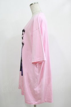画像2: Amilige / Nurse BearプリントTシャツ  ピンク H-25-08-16-039-PU-TO-KB-ZH