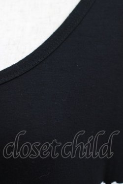 画像4: HELL CAT PUNKS / ドット切替ドルマンカットソー  ブラック×イエロー H-25-08-16-040-PU-TO-KB-ZH