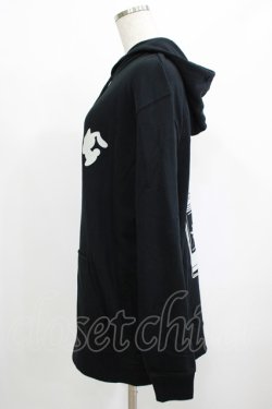 画像2: NieR Clothing / プリントプルパーカー  黒 H-25-08-16-042-PU-TO-KB-ZH