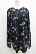 NieR Clothing / プリントトップス  スターロゴ H-25-08-16-044-PU-BL-KB-ZH