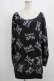 画像1: NieR Clothing / プリントトップス  黒ロゴ H-25-08-16-005-PU-BL-KB-ZH (1)