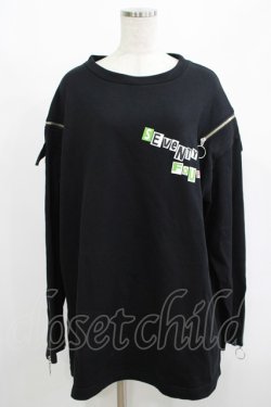 画像1: MILKBOY / ZIP   ブラック H-25-08-16-049-MB-TO-KB-ZH