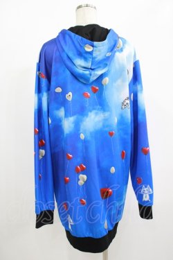 画像3: NieR Clothing / バルーンZIPパーカー  ブルー H-25-08-16-050-PU-TO-KB-ZH