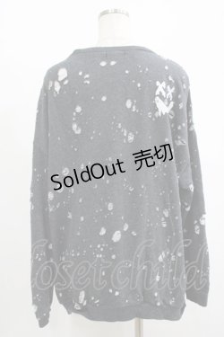 画像3: WORLD WIDE LOVE！(Rydia) / ダメージスウェット  グレー H-25-08-16-051-PU-TO-KB-ZH