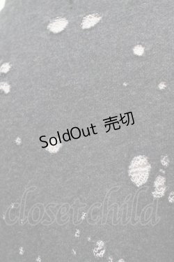 画像4: WORLD WIDE LOVE！(Rydia) / ダメージスウェット  グレー H-25-08-16-051-PU-TO-KB-ZH