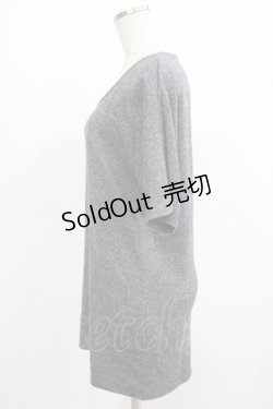 画像2: GADGET GROW / ドルマントップス  グレー H-25-08-16-052-GO-TO-KB-ZT491