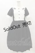 Nile Perch / ヨークフリルワンピース Free ブラック H-25-08-16-1008-LO-OP-NS-ZH