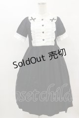 Nile Perch / ヨークフリルワンピース Free ブラック H-25-08-16-1008-LO-OP-NS-ZH
