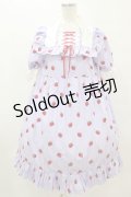 Nile Perch / いちごストライプワンピース Free ラベンダー H-25-08-16-1009-LO-OP-NS-ZH