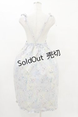 画像2: Nile Perch / くまゴブランスカート Free ブルー H-25-08-16-1015-LO-SK-NS-ZH