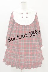 Nile Perch / タータンチェックワンピース Free レッド H-25-08-16-1019-LO-OP-NS-ZH