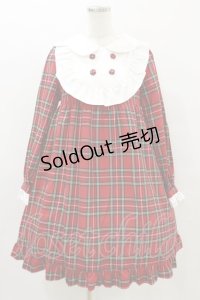 Nile Perch / タータンチェックワンピース Free レッド H-25-08-16-1019-LO-OP-NS-ZH