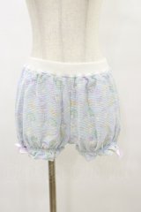 Nile Perch / ドロワーズ Free BabyGift柄/サックス H-25-08-16-1020-LO-PA-NS-ZH