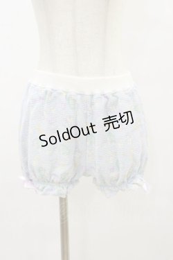 画像1: Nile Perch / ドロワーズ Free BabyGift柄/サックス H-25-08-16-1020-LO-PA-NS-ZH