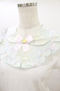 画像3: Nile Perch / ヨークフリルカットソー Free お散歩くま柄/オフミント H-25-08-16-1027-LO-TO-NS-ZH