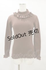 PINK HOUSE / タートルネックニット Free ブラウン H-25-08-16-1030-LO-TO-NS-ZH