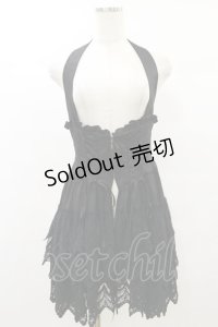 Sheglit / "Rapunzel"ドレスコルセット M ブラック H-25-08-16-1041-EL-SK-NS-ZH