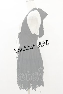 画像2: Sheglit / "Rapunzel"ドレスコルセット M ブラック H-25-08-16-1041-EL-SK-NS-ZH