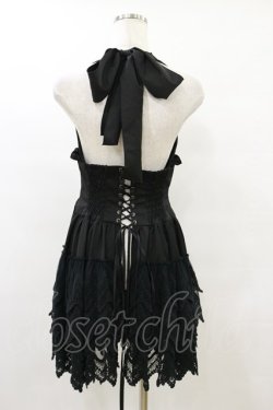 画像3: Sheglit / "Rapunzel"ドレスコルセット M ブラック H-25-08-16-1041-EL-SK-NS-ZH