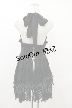 画像3: Sheglit / "Rapunzel"ドレスコルセット M ブラック H-25-08-16-1041-EL-SK-NS-ZH