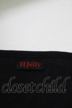 画像5: H jelly / プリントカットソー  黒 H-25-08-16-057-HN-TO-KB-ZH