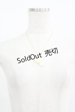画像2: Q-pot. / ミルクキャンディーネックレス  ミルクホワイト H-25-08-16-068-QP-AC-KB-ZH