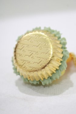 画像2: Q-pot. / イースターバニーカップケーキネックレス  ミントグリーン H-25-08-16-072-QP-AC-KB-ZH