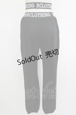 画像3: NieR Clothing / ロゴベルトストレッチパンツ F 黒 H-25-08-16-073-PU-PA-KB-ZH