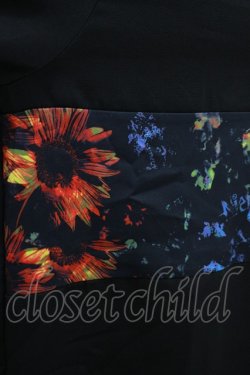 画像4: NieR Clothing / 切替長袖トップス  黒 H-25-08-16-001-PU-TO-KB-ZH