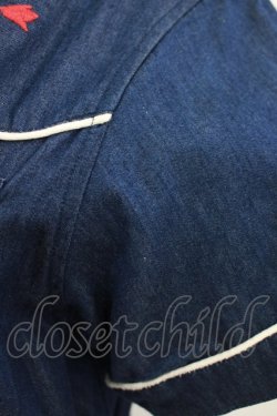 画像5: Candy Stripper / Bloomy Cat One-piece M ブルー H-25-08-16-011-PU-OP-KB-ZT493