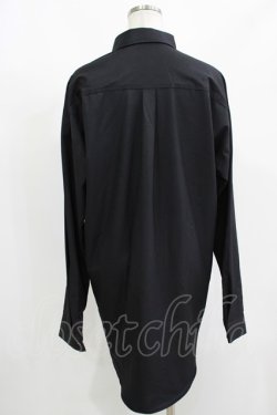 画像3: NieR Clothing / プリントロングシャツ  黒 H-25-08-16-002-PU-BL-KB-ZH