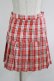 画像1: Candy Stripper / CHECK PLEATS MINI SKIRT S  H-25-08-16-022-PU-SK-KB-ZH (1)