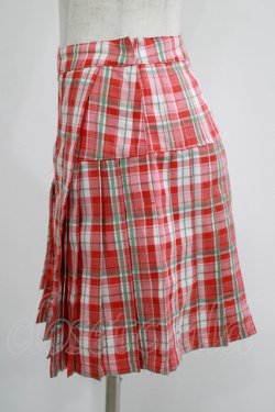 画像2: Candy Stripper / CHECK PLEATS MINI SKIRT S  H-25-08-16-022-PU-SK-KB-ZH