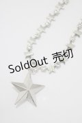 MILK / スターチェーンネックレス  シルバー H-25-08-17-1038-ML-AC-KB-ZH
