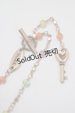 画像2: MILK / ハートKEYネックレス  ゴールド H-25-08-17-1045-ML-AC-KB-ZH