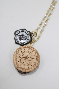 画像1: Q-pot. / Round Milk Biscuit Pearlネックレス   H-25-08-17-1051-QP-AC-KB-ZH