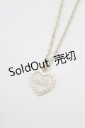 MILK / ロゴハートネックレス  ゴールド×ピンク H-25-08-17-1058-ML-AC-KB-ZH