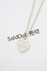 MILK / ロゴハートネックレス  ゴールド×ピンク H-25-08-17-1058-ML-AC-KB-ZH