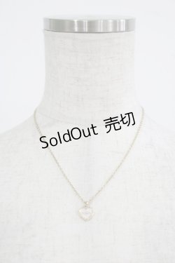 画像2: MILK / ロゴハートネックレス  ゴールド×ピンク H-25-08-17-1058-ML-AC-KB-ZH