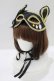 画像1: ATELIER　Ruby / Mask Headdress  黒 H-25-08-17-1059-EL-ZA-KB-ZH (1)