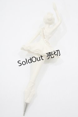 画像2: MILK / バレリーナボールペン  ホワイト H-25-08-17-1060-ML-ZA-KB-ZH