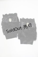 MILK / ファーグローブ  黒 H-25-08-17-1063-ML-ZA-KB-ZH