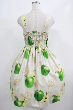画像3: Emily Temple cute / Apple Stampノースリーブワンピース  グリーンアップル H-25-08-17-1005-ET-OP-KB-ZH